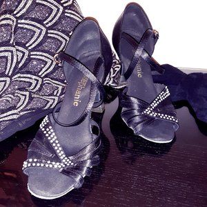Stephanie Ladie's Crystal Collection Ballroom Shoe